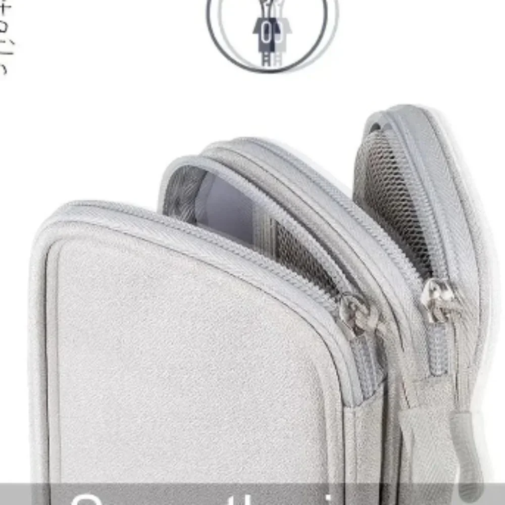 Electronic Storage Bag Waterproof Travel Storage Bag Portable Travel Pink New